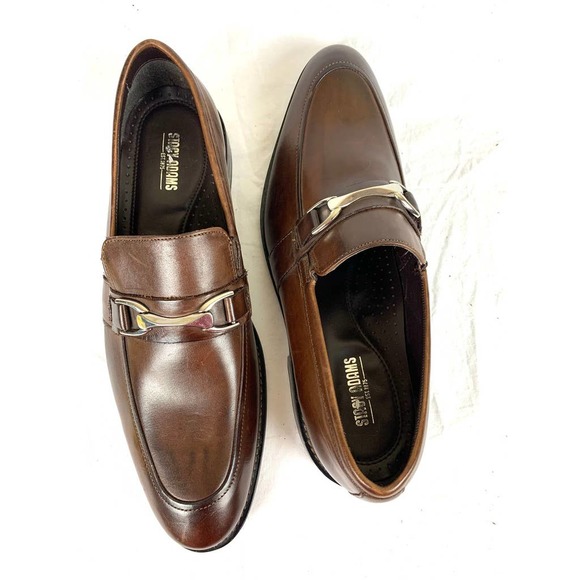Stacy Adams Other - NEW Stacy Adams Leather Brown Dress Shoe Buckle Stacy Adams Size 13 M